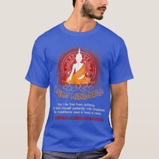 T-shirt Bouddha Mandala AmourGentillesse Metta Bénédiction