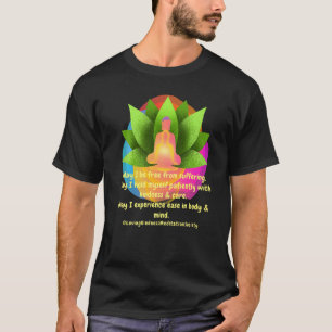 T-shirt Bouddha Mandala AmourGentillesse Metta Bénédiction