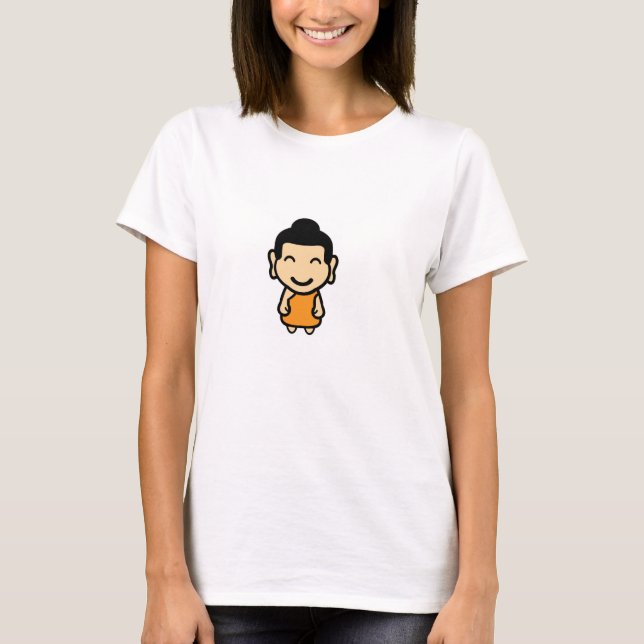 T-shirt Bouddha mignon (Devant)