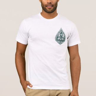 T-SHIRT BOUDDHA S'ASSEYANT ASIATIQUE DU SUD-EST