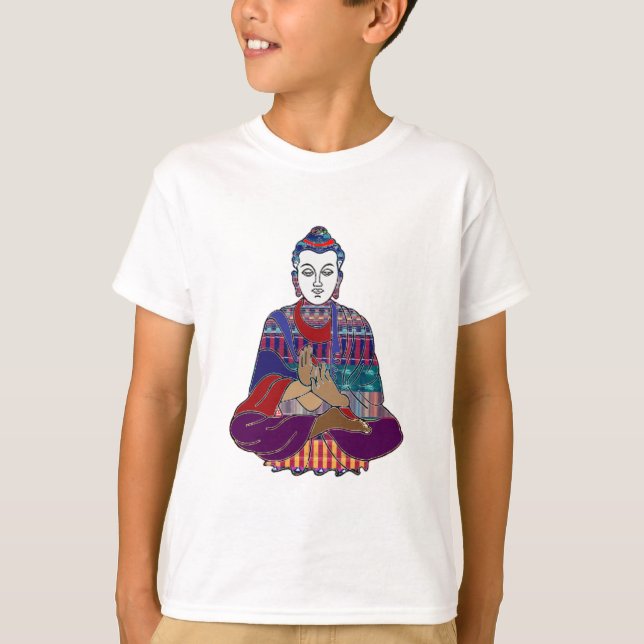 T-shirt Bouddhisme BUDDHA Amour Amour Lumière Dévotion NVN (Devant)