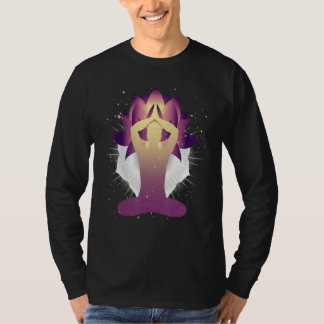 T-shirt Bouddhisme Zen Fleur de Lotus Spirituel Yogi Médit