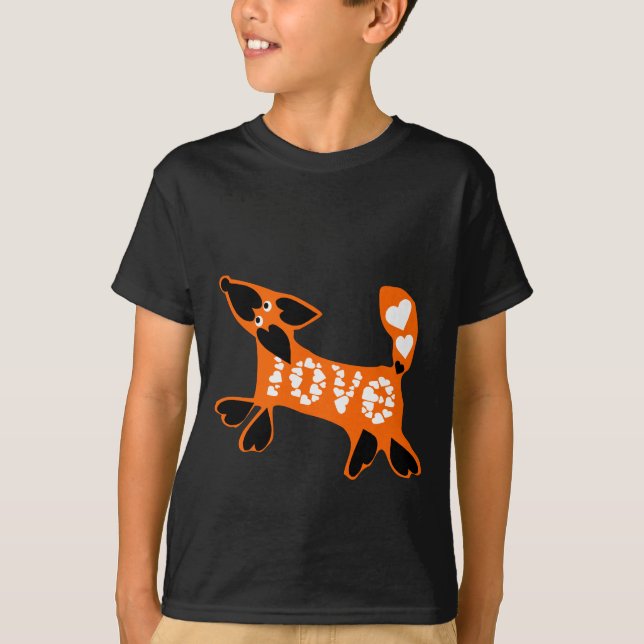 T-shirt boudy love (Devant)