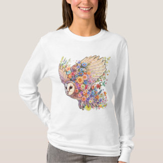 T-shirt Boue en fleurs Tee à manches longues