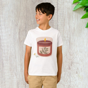 T-shirt Bougie de Magnolia d'automne rustique