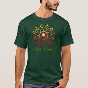 T-shirt Bougie libre du Thibet