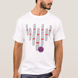 T-shirt Bougies de Bowling
