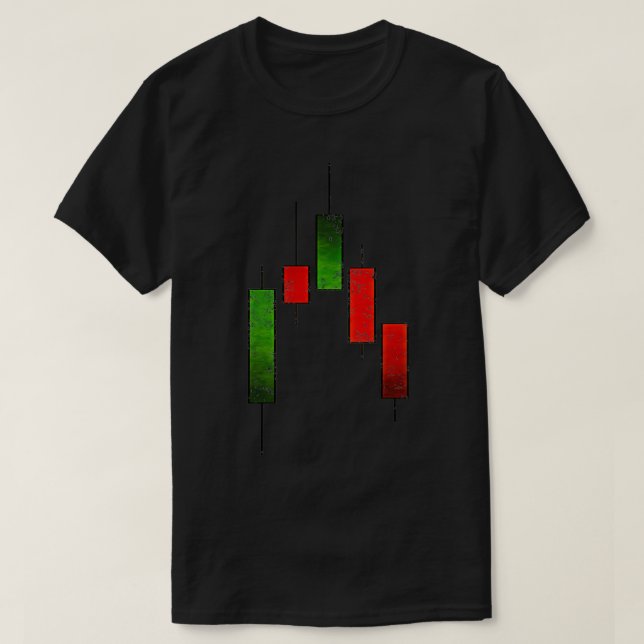 T-shirt Bougies forex désaffectées pour les négociants for (Design devant)