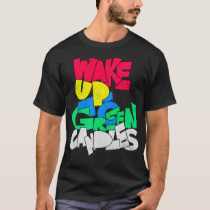 T-shirt Bougies vertes