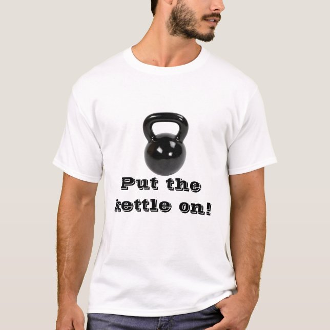 T-shirt Bouilloire dessus (Devant)