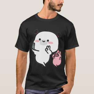 T-shirt boulanger drôle a attrapé un pain de poisson géant
