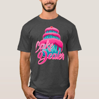 T-shirt boulangère de concessionnaire de tarte à gâteaux