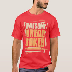 T-shirt Boulangerie à pain de Cool conception de cuisson p