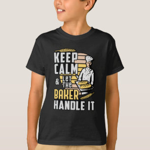 T-shirt Boulangerie Boulangerie Bake Garder Calme Boulange