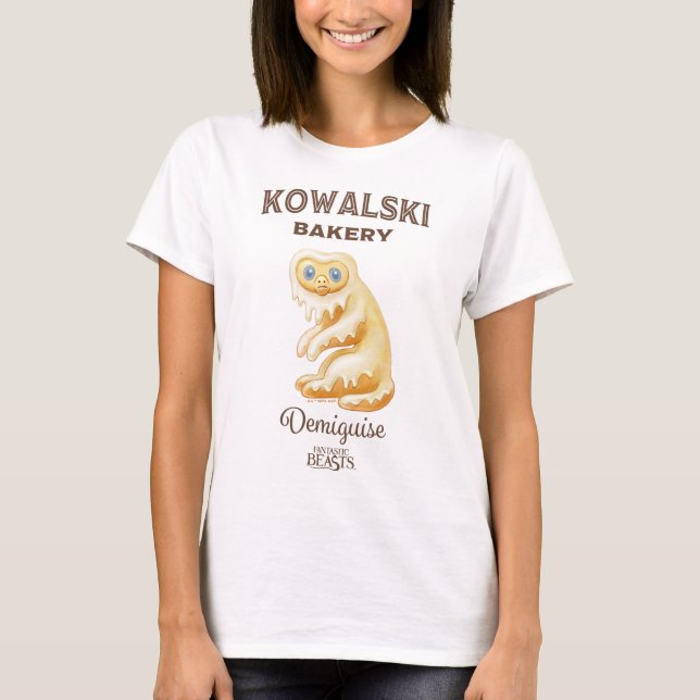 T-shirt Boulangerie Kowalski - Demiguise (Devant)