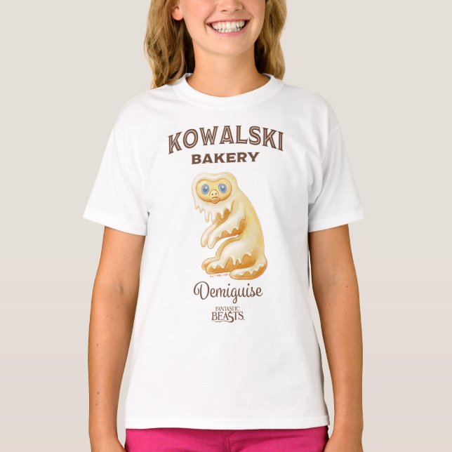 T-shirt Boulangerie Kowalski - Demiguise (Devant)