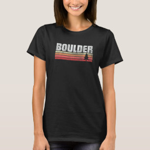 T-shirt Boulder Colorado Retro Style Vintage les années 70