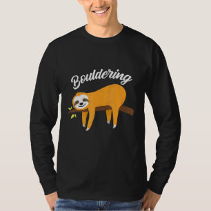 T-shirt Boulder Sloth Escalade Rock Escalade