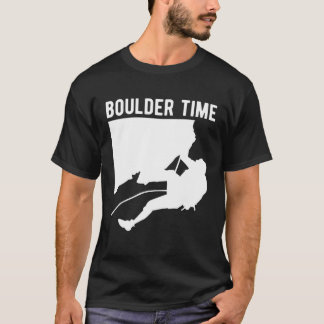 T-shirt Boulder Time Climber Sport Climbing Bouldering  1