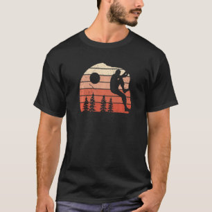 T-shirt Bouldering Mountains Climber Rock Escalade Premium