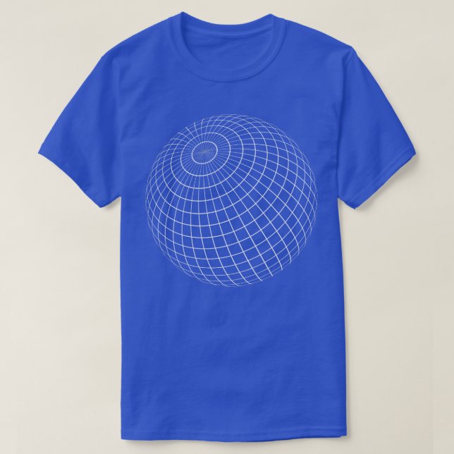 T-shirt boule 3d géométrique (Design devant)