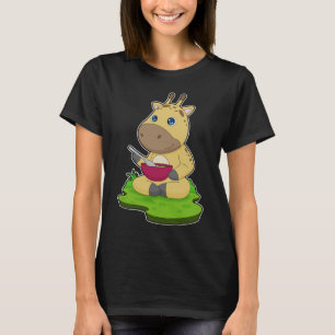 T-shirt Boule alimentaire de girafe