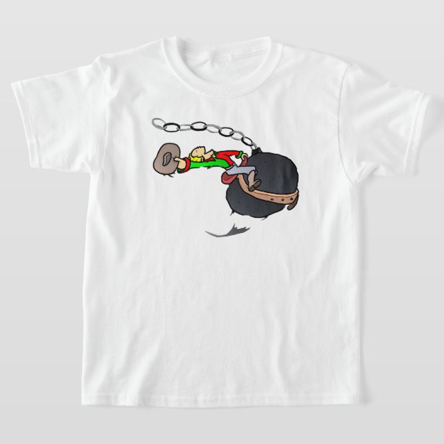 T-shirt Boule Cowboy Cannon (Poser)