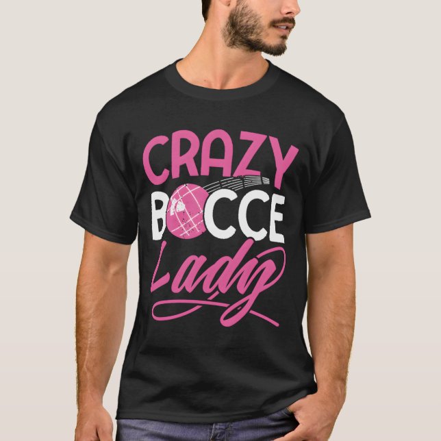 T-shirt Boule Crazy Bocce (Devant)