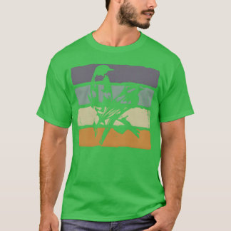 T-shirt Boule d'art d'oiseaux Budgie Birdwatcher Parrot Sp