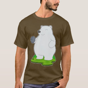 T-shirt Boule de Bowling de l'ours polaire