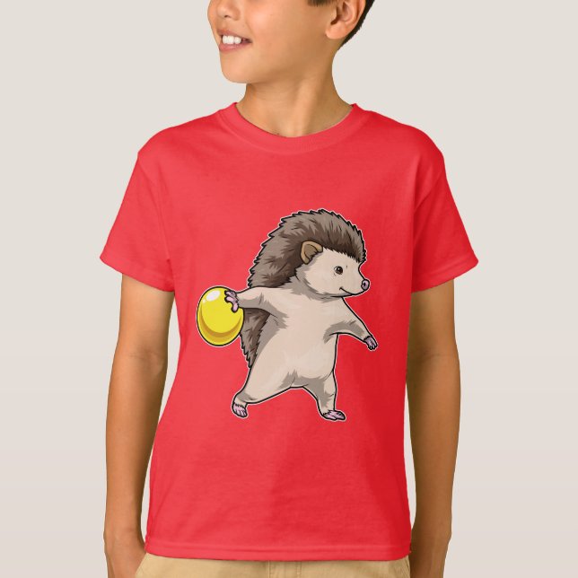 T-shirt Boule de bowling Hérisson (Devant)