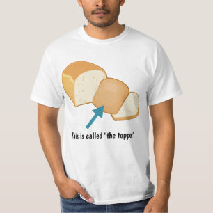 T-shirt Boule de fin de pain : dessus, croûte ou talon?
