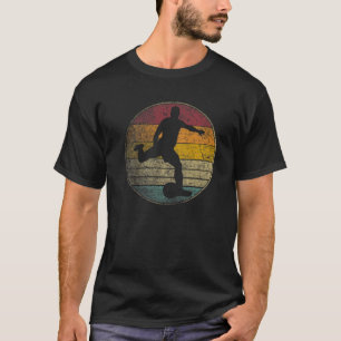 T-shirt Boule de Football Cadeau Retro Style Vintage Drôle