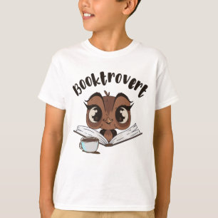 T-shirt Boule de livres avec livre et café