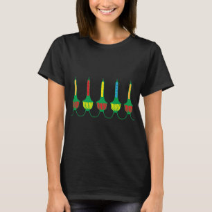 T-shirt Boule de Noël rétro Lights cadeau
