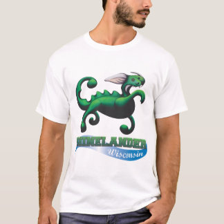 T-shirt Boule de plage Hodag Rhinelander Wisconsin