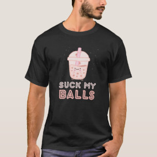 T-shirt Boule De Thé Boba Boule De Thé Kawaii Face