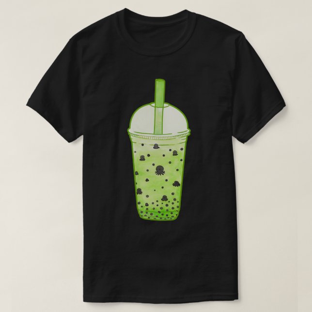 T-shirt Boule de Thé vert (Design devant)
