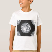 boule disco argent