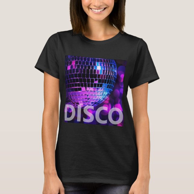 T-shirt Boule disco brillante (Devant)