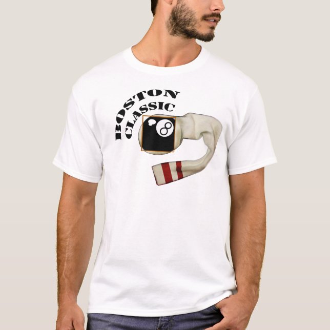 T-shirt Boule du classique 8 de Boston (Devant)