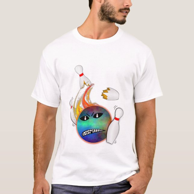 T-shirt Boule fâchée de fente (Devant)