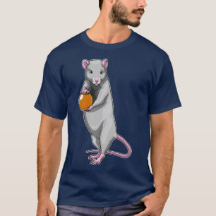 T-shirt Boule Rat Bowling Bowling