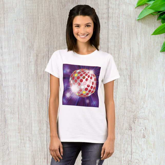 T-shirt Boule Red Disco (Créateur téléchargé)
