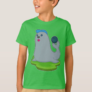 T-shirt Boule Seal Bowling