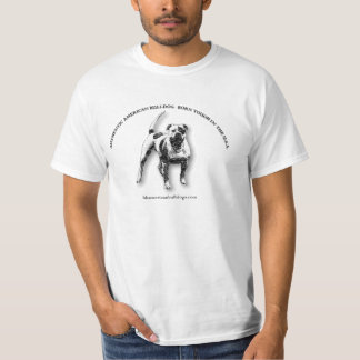 T-shirt Bouledogue américain