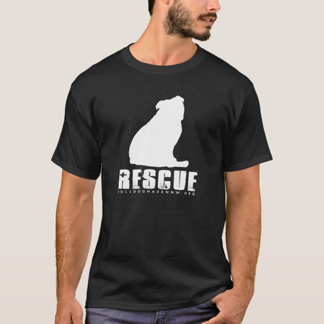 T-shirt BOULEDOGUE de DÉLIVRANCE (par asile nanowatt de (Devant)