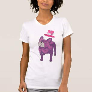 T-shirt Bouledogue français Cylindre Bouledogue Français
