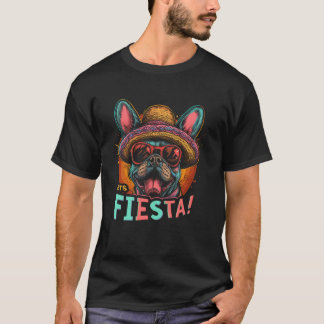 T-shirt Bouledogue Français - Drôle de Cinco De Mayo Homme