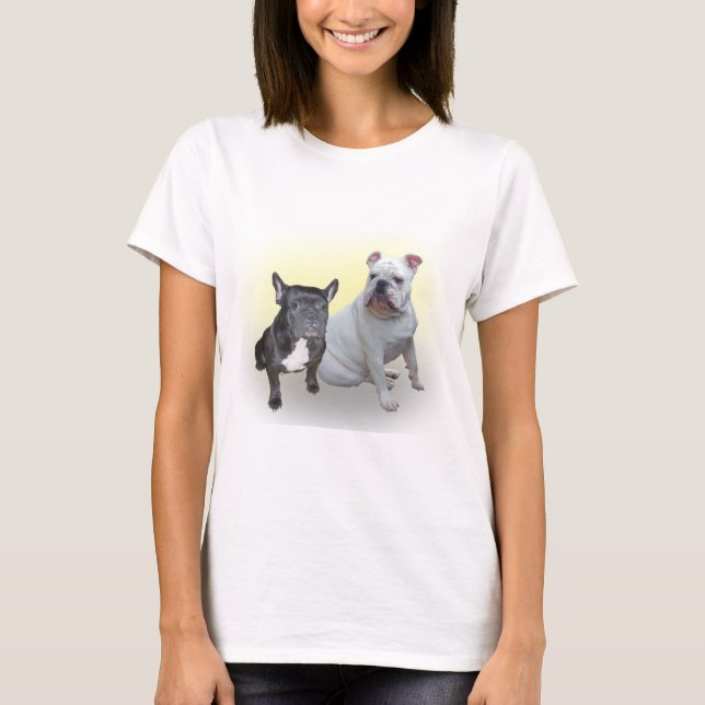 T-shirt Bouledogues de gardien (Devant)
